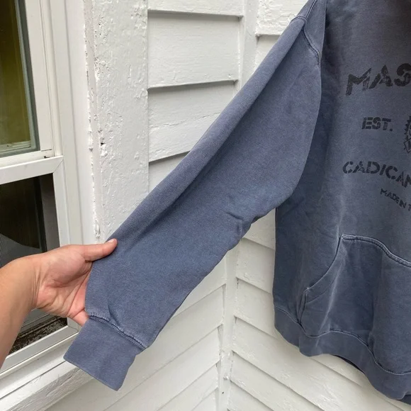 Mastercam Cad/Cam Systems Gray/Blue Hoodie for Men Pullover Made in the 🇺🇸 USA - Picture 3 of 9